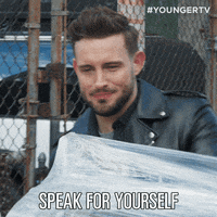 Speak For Yourself Tv Land GIF by YoungerTV
