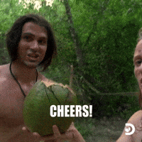 Naked And Afraid Drinking GIF by Discovery