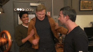 hold me back conan obrien GIF by Team Coco
