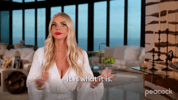 Real Housewives Reaction GIF by PeacockTV