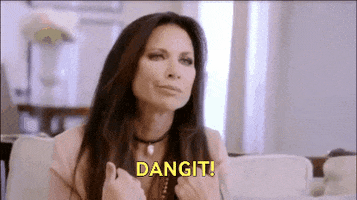 real housewives damnit GIF by leeannelocken